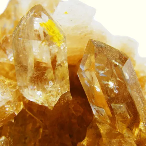 Citrine ring in different lighting settings showing color shift